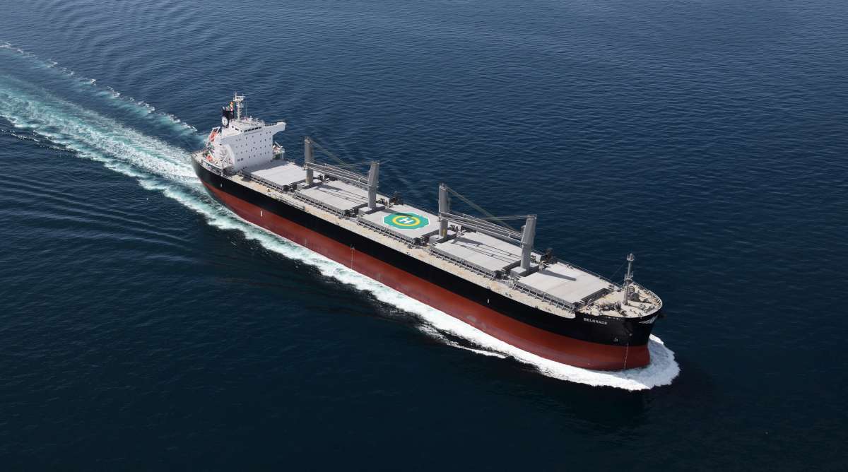 Vessel at sea